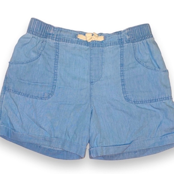 Wonder Nation Girls 10/12 Blue Denim Shorts - Picture 1 of 3